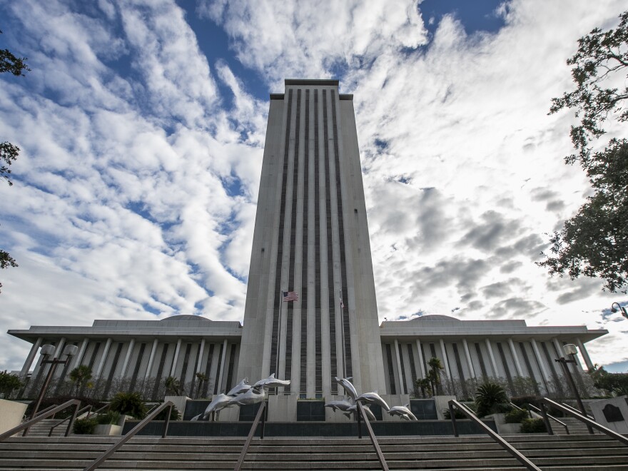 A view of the Florida state Capitol building in Tallahassee. One Republican state lawmaker has introduced a restrictive abortion bill that is drawing comparisons to the ban recently enacted in Texas.