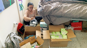  Nimisha Srikanth, a public health major at Texas A&M University, keeps boxes of donated Plan B, condoms, and pregnancy tests under her bed. As president of Feminists for Reproductive Equity and Education, she operates an emergency contraception hotline and delivers free pills to any A&M student who contacts her. 