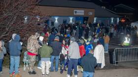 Long lines at the Collinsville dispensary greeted the first day of legal recreational marijuana sales in Illinois.