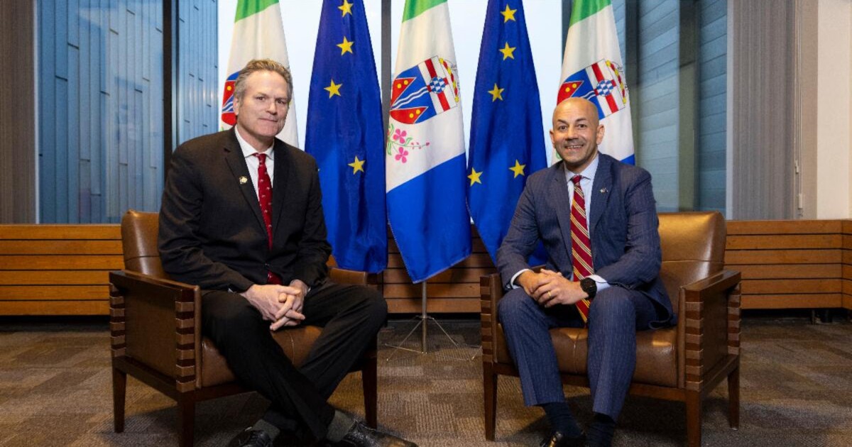 Dunleavy makes first official Yukon visit, signs Alaska Highway maintenance agreement