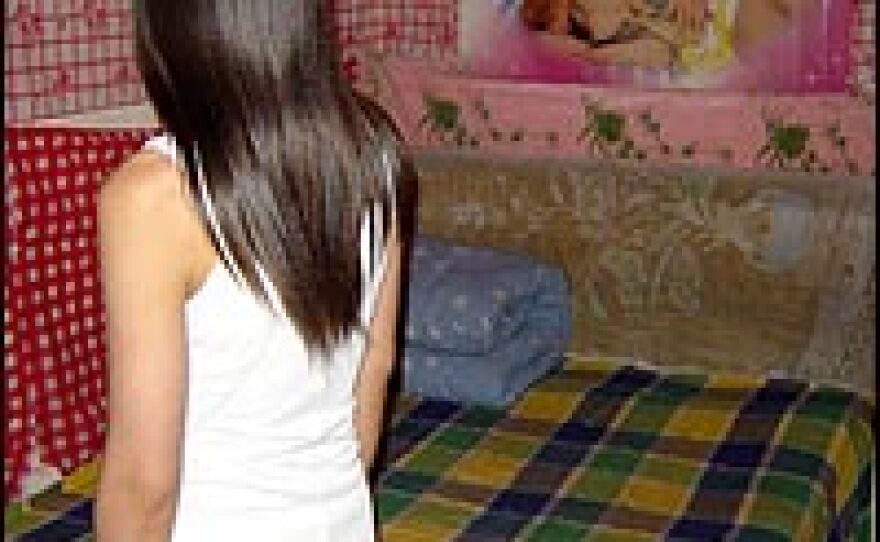 Many Chinese prostitutes work out of karaoke bars or out of hair salons that have a very basic room behind them in which they see clients.