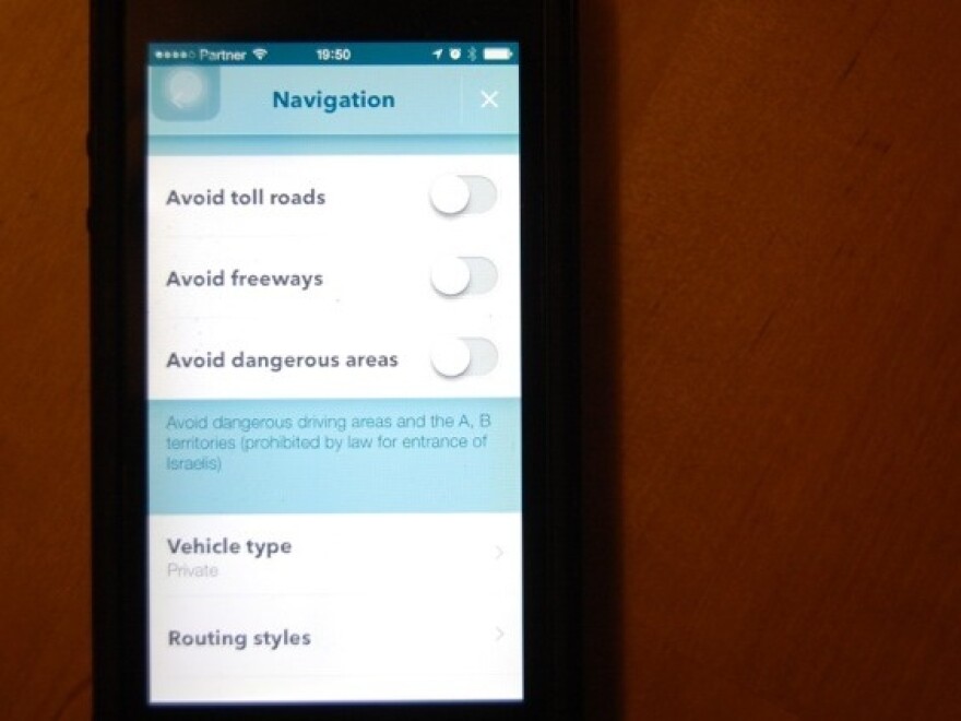 The Waze navigation app has an option to "avoid dangerous areas," meaning areas Israel does not legally allow its citizens to go. This mechanism was disabled on the phones of the Israeli soldiers who strayed into a Palestinian refugee camp.