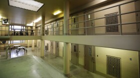 In this March 4, 2011 photo, a cell block is shown at the Pendleton State Prison in Pendleton, Ind.