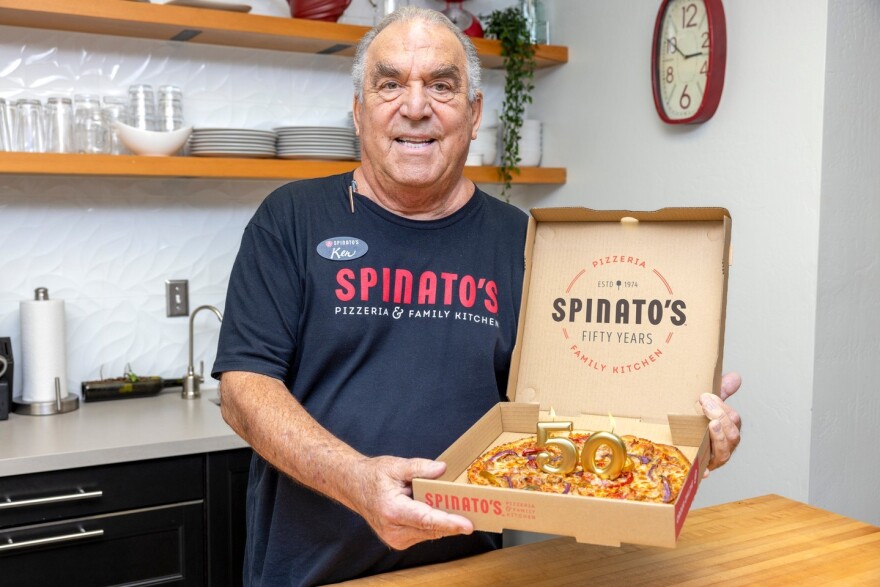 Spinato's is a local, family-owned restaurant.
