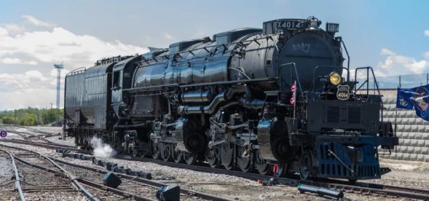 The Big Boy steam locomotive.
