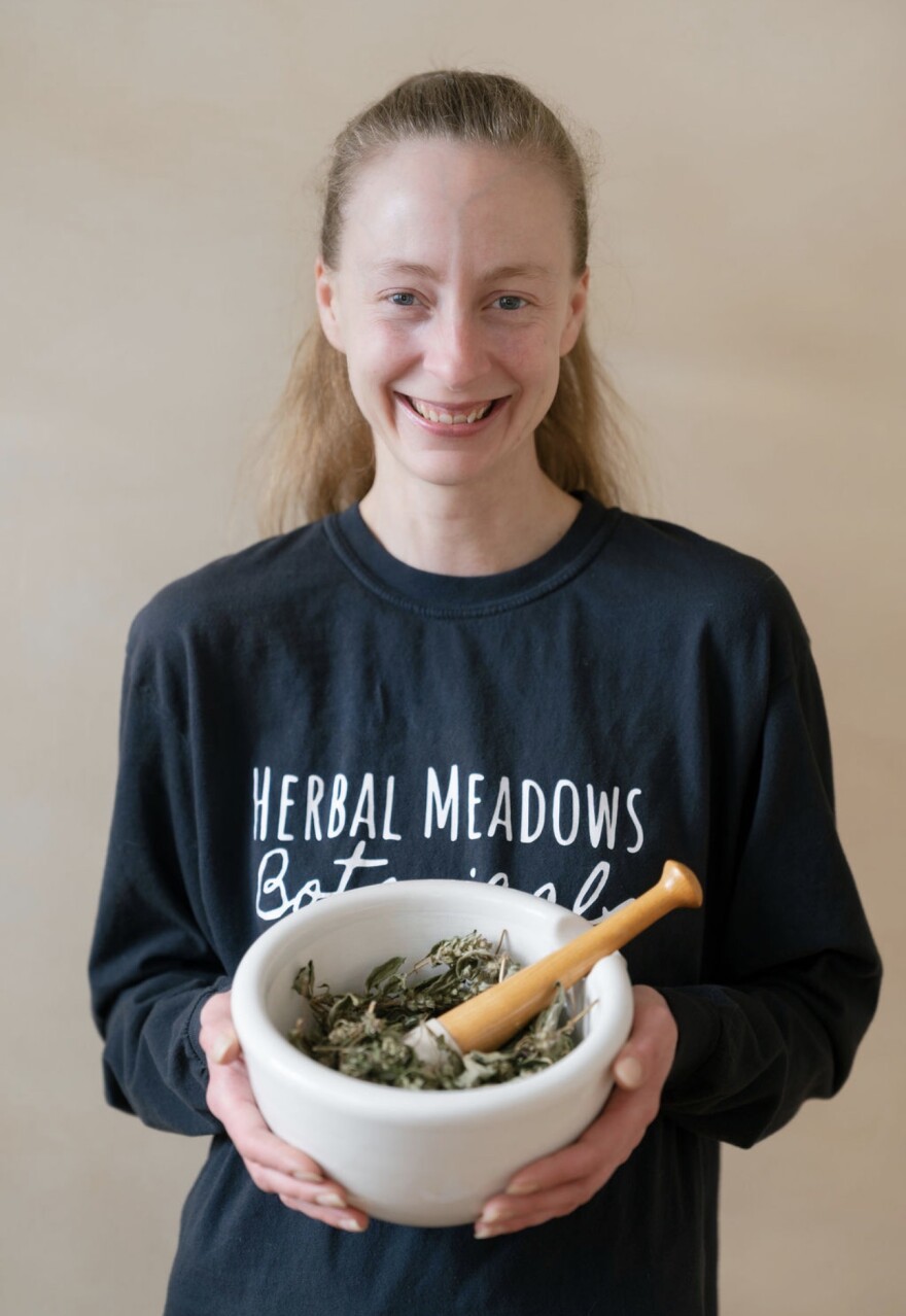 Haley Terpstra, owner of Herbal Meadows Botanicals