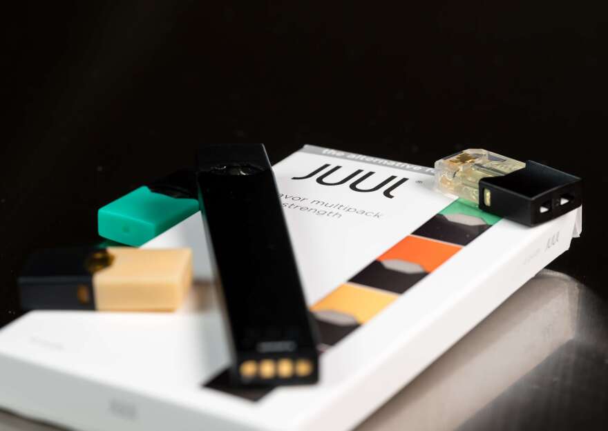 Juuls are a popular type of e-cigarette among young people, the CDC report found. [Steve Heap / Shutterstock]