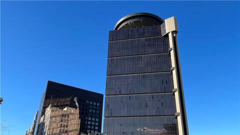 First Federal Plaza on East Main Street in downtown Rochester.