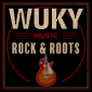 Rock and Roots Radio Show logo with a guitar