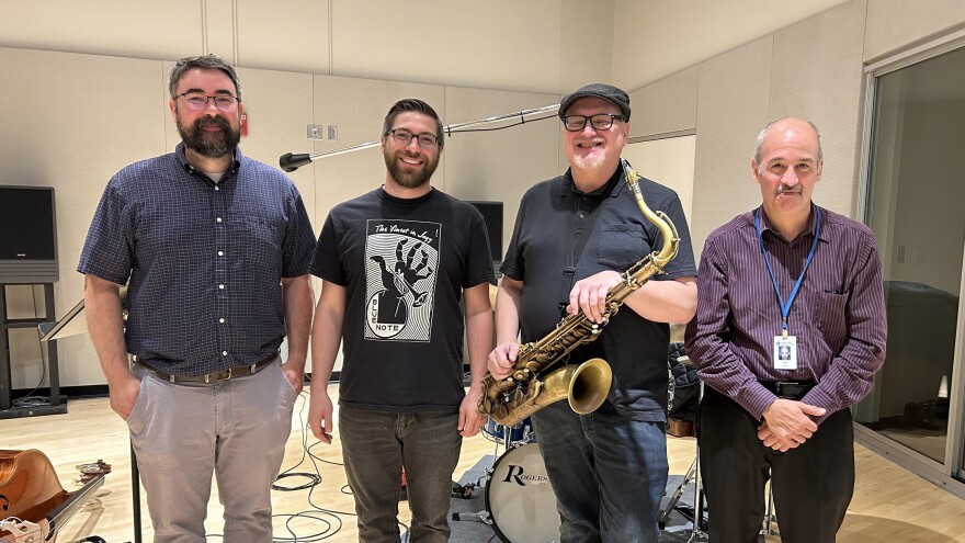 Left to right: Aidan Plank, Steve Renko, Chris Burge, Dan Polletta