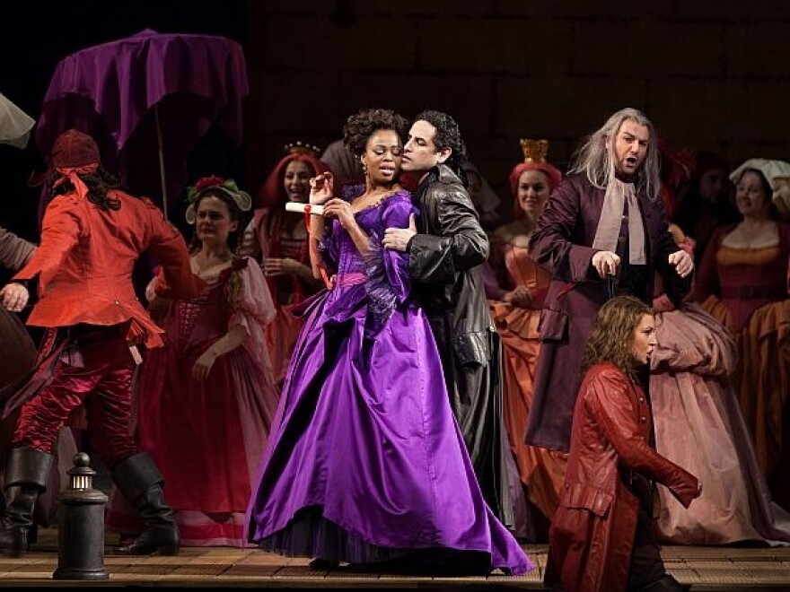 Pretty Yende as Countess Adèle and Juan Diego Flórez as Count Ory in Rossini's "Le Comte Ory."