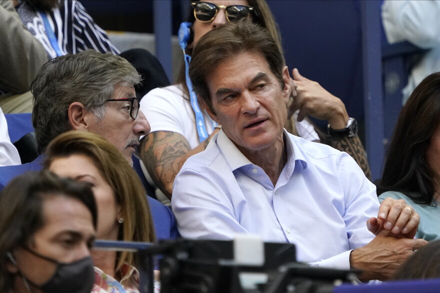 US Open Tennis Dr. Mehmet Oz