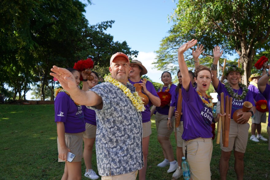 Gov. Josh Green at the recent Aloha Festival Parade on Sept. 28th, 2024.