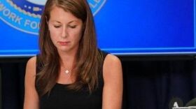 Melissa DeRosa, top aide to Gov. Andrew Cuomo. She announced Sunday night she is resigning.