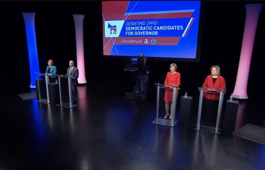  Democratic candidates debate in Cleveland in 2017