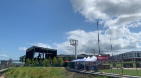 Wilmington's North Riverfront Amphitheater (recently rebranded as the Live Oak Bank Pavilion).