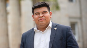 21-year-old Juan Pleitez is a first-time delegate to the Republican National Convention. 