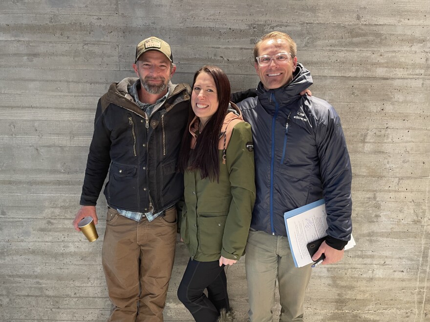 An image of Park City Planning Commissioner John Philips, Park City Councilmember Tana Toly, and Park City Manager Matt Dias