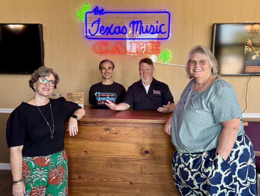 From left: Lydia Tate, Terry Otto, Chris Ermoian, Brodie Bashaw