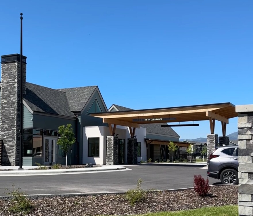 Hope Hospice Center sits just off Missoula's Reserve Street. It features a dozen private patient rooms, gardens, a private courtyard and spaces for families to gather as loved ones navigate the end of life.