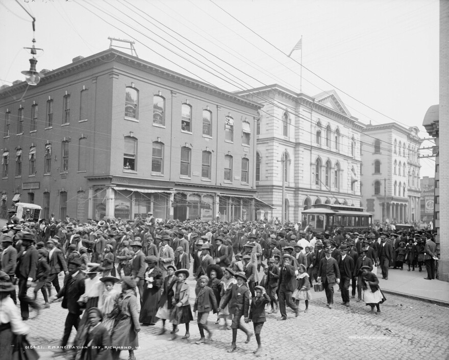 Emancipation Day celebration in Richmond, Va., 1905 [Library of Congress]