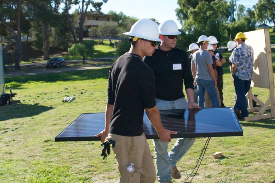 solar panel, solar workers, Solar Energy International