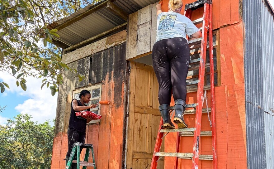 Estudiantes de ISU en Costa Rica.