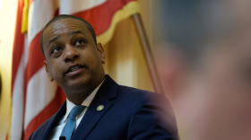 Former Virginia Lt. Gov. Justin Fairfax presides over the state Senate during the 2020 General Assembly session in Richmond; police say he fatally shot his wife early Thursday morning before taking his own life.