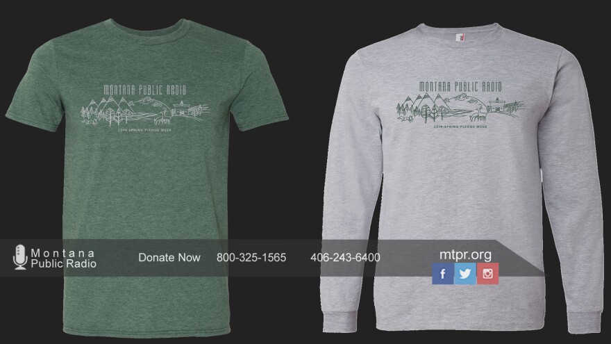 Make a monthly donation to get your MTPR t-shirt.