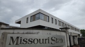 Missouri State's Clifton M. Smart III University Advancement Center, seen from the corner of Bear Blvd. and National Ave.