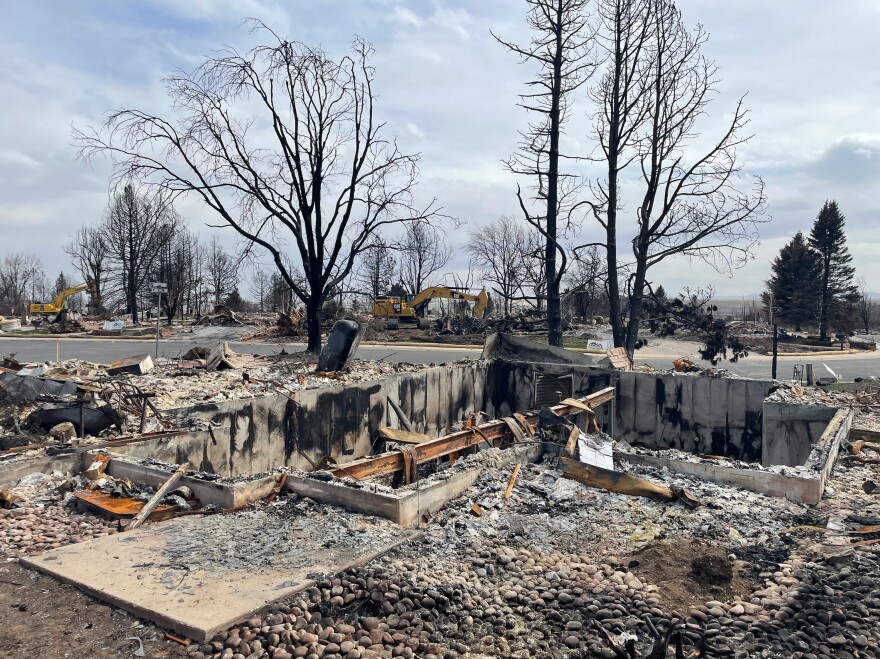 More than 3 months after the Marshall Fire, clean up is only beginning near Louisville, Colo.