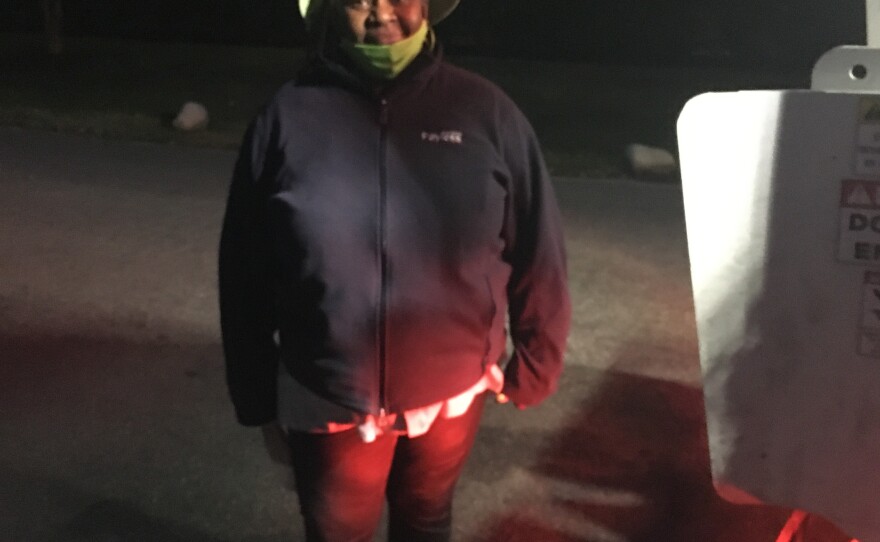 Inger Goss, 56, is skeptical of everything President Trump says and doesn't trust information coming from the White House.
