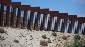 The border wall separating the California and Mexico is shown in this Septmber 2026 photo. The federal government continues to construct a wall along the New Mexico-Mexico border.