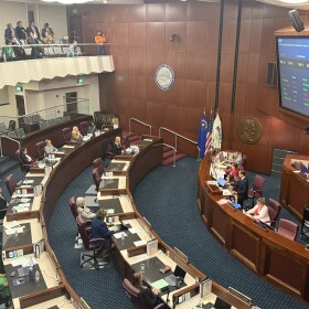 Nevada state senators failed to secure the necessary votes to pass the bill to massively expand transferable film tax credits on the last day of the special legislative session on Nov. 19, 2025, in Carson City, Nevada.