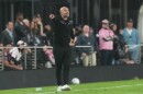 Inter Miami head coach Javier Mascherano gestures during the second half of a CONCACAF Champions Cup Round of 16 soccer match against Nashville, Wednesday, March 18, 2026, in Fort Lauderdale, Fla.