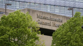 A sign for Massachusetts General Hospital adorns the parking garage at the hospital in 2008 in Boston. (Jodi Hilton/Getty Images)