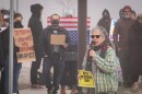TJ Young speaks during a protest against a rumored Immigration and Customs Enforcement detention center in Salt Lake City, Jan. 16, 2026