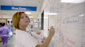 Grady memorial hospital emergency department where many patients are forces to wait for treatment in the hallways due to lack of space and over crowding on July 29, 2006 in Atlanta, Georgia.