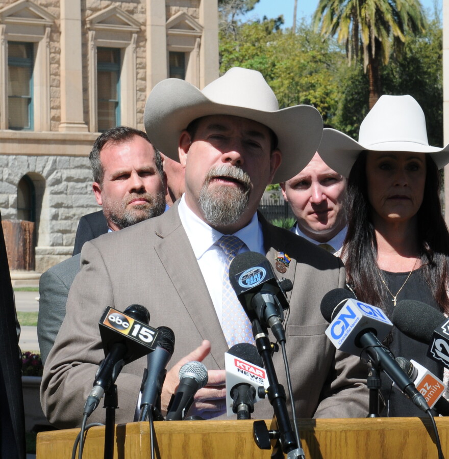 Sen. David Gowan in 2024.