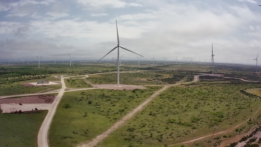 Duke Energy's Maryneal Windpower Project in Nolan County, Texas, will deliver power to T-Mobile.