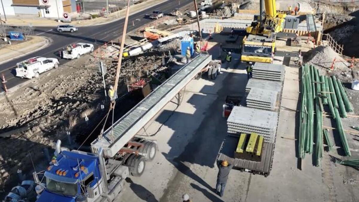 New I-70/U.S. 63 flyover installation set for this weekend