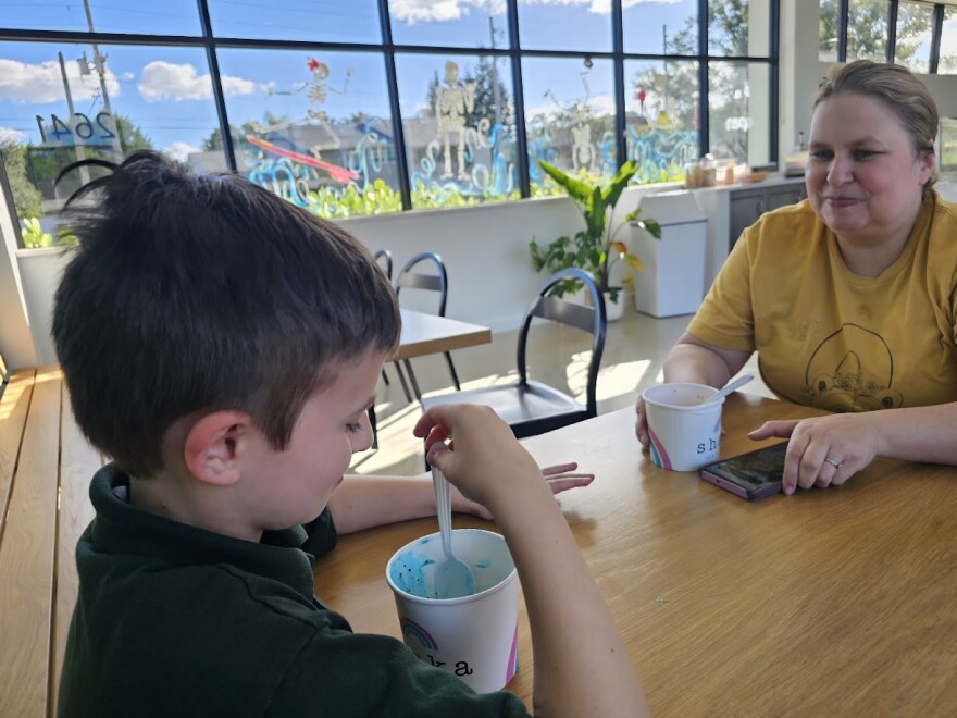 Five years ago, Landon (left) was diagnosed with leukemia. He beat his cancer, but the road to recovery has left him hurting. Post-chemo therapy treatments left Landon with a learning disability, osteoporosis, and muscle atrophy. His mother, Erin, has been working to get him the therapies he needs to get better, but the two have had a long, bumpy road with Medicaid and the Florida Children's Health Insurance Program.