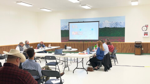 Golden Valley board members met Tuesday in the Delta Junction Community Center to discuss the LM6000 generator purchase and other issues.