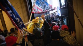 A pro-Trump mob breaks into the U.S. Capitol.