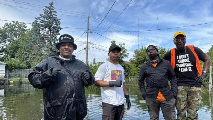 Aziz Abdullah, JaQai Ali, LT Carson and Andron Lane