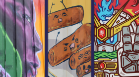 A compilation of public art displays by three different Cleveland-based artists.