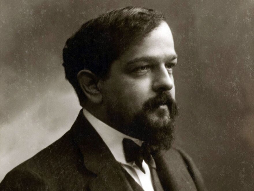 Claude Debussy, photographed ca. 1908. He died 100 years ago on March 25, 1918.