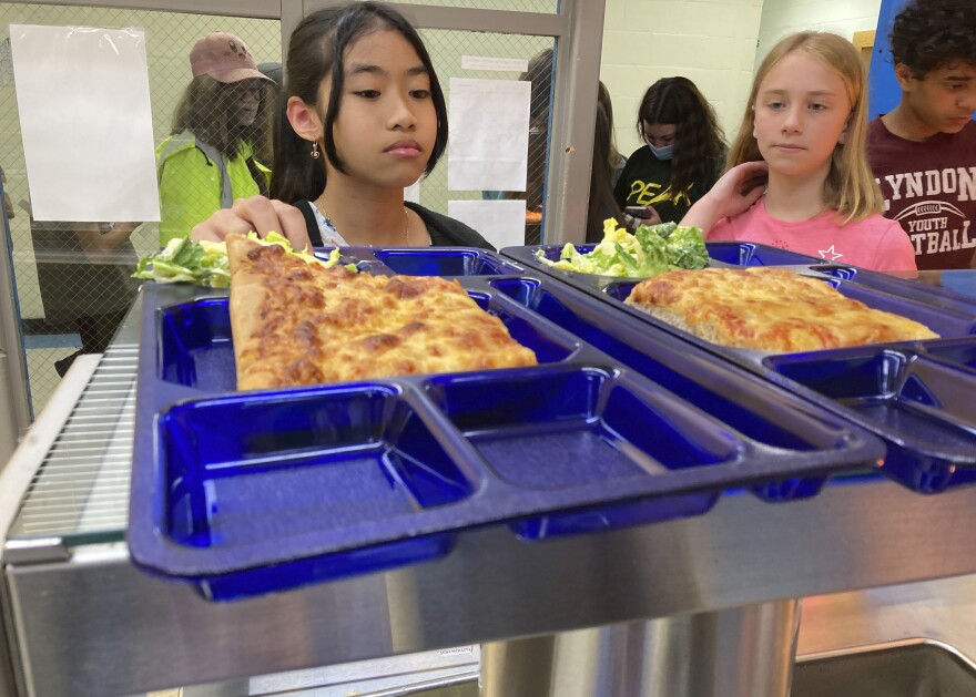 Ninety-two Guilford County Schools will provide breakfast and lunch to all students at no cost next year. That's 74% of the schools in the district. (AP Photo/Lisa Rathke)
