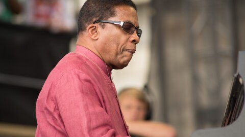 Herbie Hancock at the Newport Jazz Festival