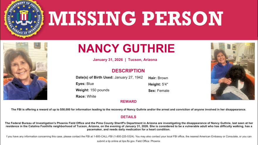 FBI Reward Poster